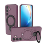 Custodia per telefono Ring Shield MagSafe in TPU con supporto girevole a 360 gradi, For Samsung Galaxy S25 Ultra 5G, For Samsung Galaxy S24 Ultra 5G, For Samsung Galaxy S24 5G, For Samsung Galaxy S23 Ultra 5G
