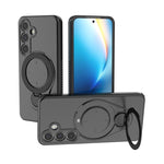 Custodia per telefono Ring Shield MagSafe in TPU con supporto girevole a 360 gradi, For Samsung Galaxy S25 Ultra 5G, For Samsung Galaxy S24 Ultra 5G, For Samsung Galaxy S24 5G, For Samsung Galaxy S23 Ultra 5G