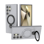 Custodia per telefono Ring Shield MagSafe in TPU con supporto girevole a 360 gradi, For Samsung Galaxy S25 Ultra 5G, For Samsung Galaxy S24 Ultra 5G, For Samsung Galaxy S24 5G, For Samsung Galaxy S23 Ultra 5G