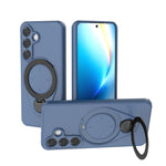Custodia per telefono Ring Shield MagSafe in TPU con supporto girevole a 360 gradi, For Samsung Galaxy S26+ 5G, For Samsung Galaxy S26 Ultra 5G, For Samsung Galaxy S26 5G, For Samsung Galaxy S25 5G