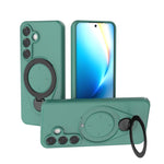 Custodia per telefono Ring Shield MagSafe in TPU con supporto girevole a 360 gradi, For Samsung Galaxy S26+ 5G, For Samsung Galaxy S26 Ultra 5G, For Samsung Galaxy S26 5G, For Samsung Galaxy S25 5G