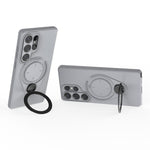 Custodia per telefono Ring Shield MagSafe in TPU con supporto girevole a 360 gradi, For Samsung Galaxy S25 Ultra 5G, For Samsung Galaxy S24 Ultra 5G, For Samsung Galaxy S24 5G, For Samsung Galaxy S23 Ultra 5G