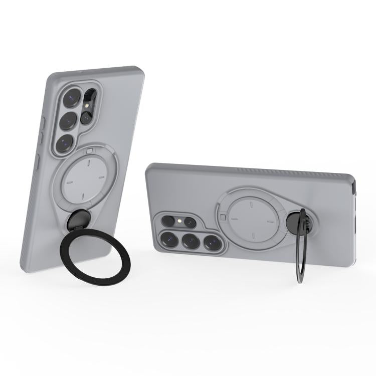 Custodia per telefono Ring Shield MagSafe in TPU con supporto girevole a 360 gradi, For Samsung Galaxy S25 Ultra 5G, For Samsung Galaxy S24 Ultra 5G, For Samsung Galaxy S24 5G, For Samsung Galaxy S23 Ultra 5G