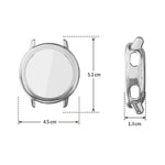 Cover per orologio xDfind in TPU elettrolitico con pellicola integrata., For Garmin Vivoactive 5