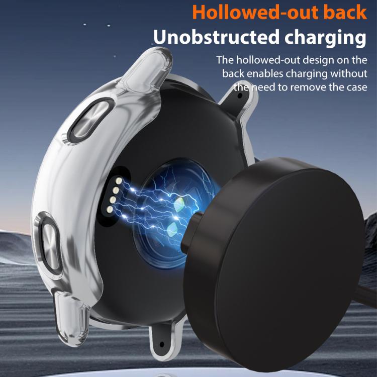Cover per orologio xDfind in TPU elettrolitico con pellicola integrata., For Garmin Vivoactive 5