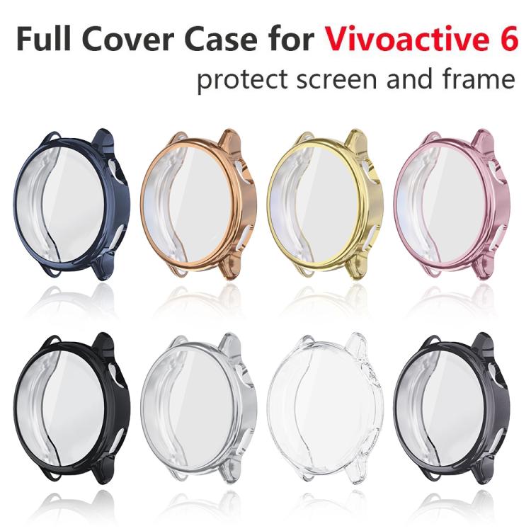 Cover per orologio xDfind in TPU elettrolitico con pellicola integrata., For Garmin Vivoactive 6