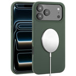 Custodia per telefono MagSafe in silicone liquido a copertura totale, For iPhone 17e / 16e, For iPhone 17 Pro Max, For iPhone 17 Pro