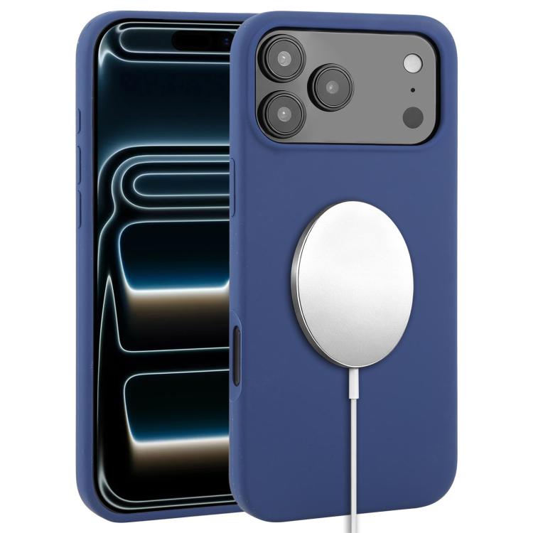 Custodia per telefono MagSafe in silicone liquido a copertura totale, For iPhone 17e / 16e, For iPhone 17 Pro Max, For iPhone 17 Pro