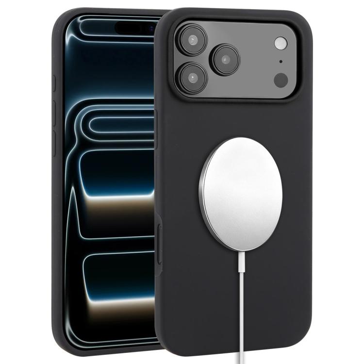 Custodia per telefono MagSafe in silicone liquido a copertura totale, For iPhone 17e / 16e, For iPhone 17 Pro Max, For iPhone 17 Pro