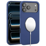 Custodia per telefono MagSafe in silicone liquido a copertura totale, For iPhone 17e / 16e, For iPhone 17 Pro Max, For iPhone 17 Pro