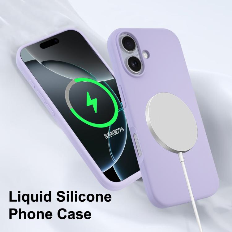 Custodia per telefono MagSafe in silicone liquido a copertura totale, For iPhone 17, For iPhone Air