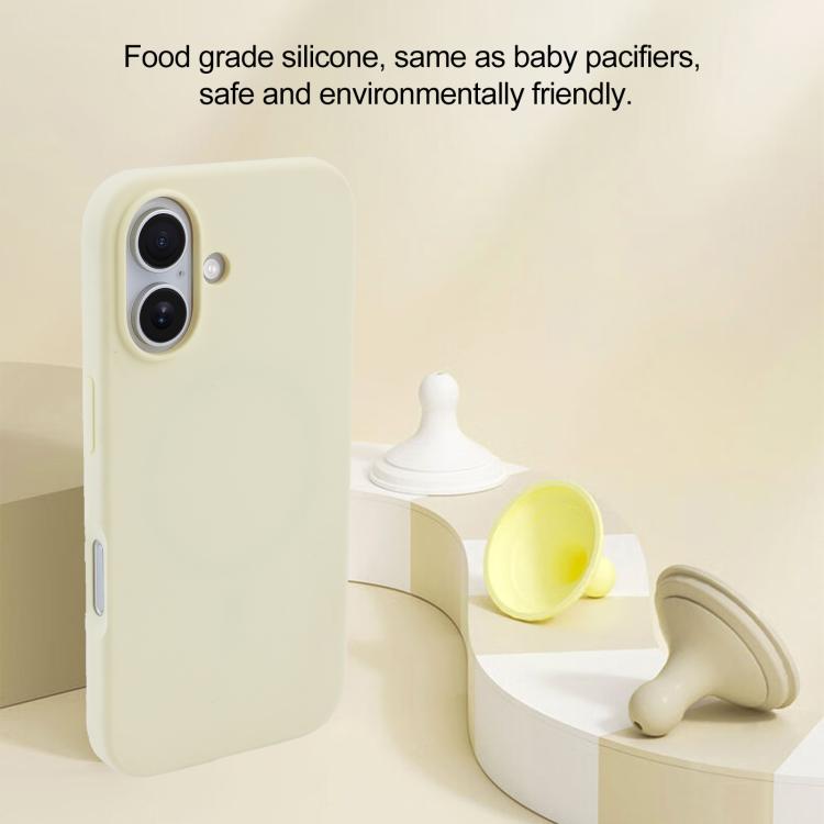Custodia per telefono MagSafe in silicone liquido a copertura totale, For iPhone 17e / 16e, For iPhone 17 Pro Max, For iPhone 17 Pro