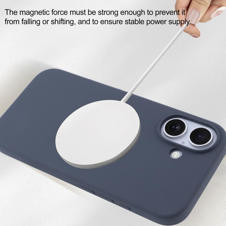 Custodia per telefono MagSafe in silicone liquido a copertura totale, For iPhone 17, For iPhone Air