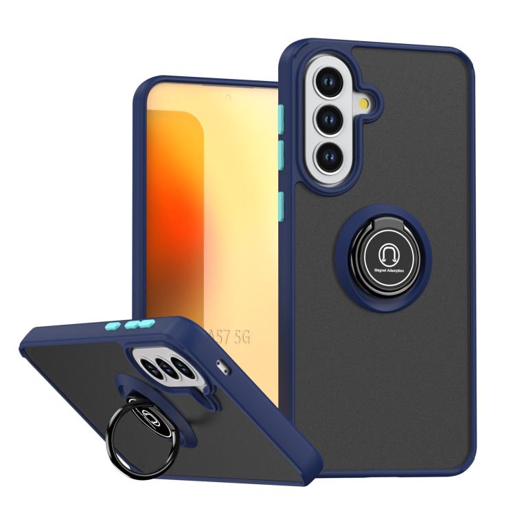 Custodia per telefono Q Shadow 1 Series in TPU + PC con anello, For Samsung Galaxy A57 5G, For Samsung Galaxy A37 5G, For Galaxy A27 5G