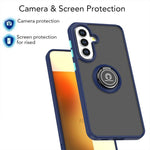 Custodia per telefono Q Shadow 1 Series in TPU + PC con anello, For Samsung Galaxy A57 5G, For Samsung Galaxy A37 5G, For Galaxy A27 5G