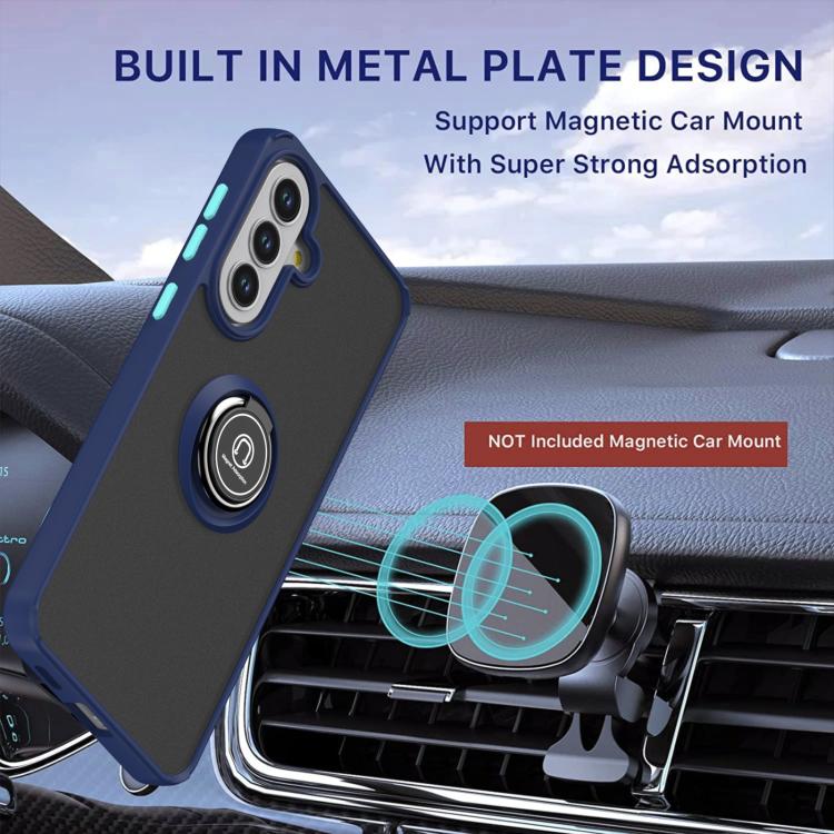 Custodia per telefono Q Shadow 1 Series in TPU + PC con anello, For Samsung Galaxy A57 5G, For Samsung Galaxy A37 5G, For Galaxy A27 5G