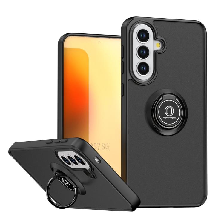Custodia per telefono Q Shadow 1 Series in TPU + PC con anello, For Samsung Galaxy A57 5G, For Samsung Galaxy A37 5G, For Galaxy A27 5G
