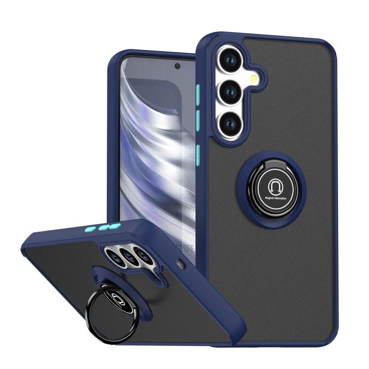 Custodia per telefono Q Shadow 1 Series in TPU + PC con anello, For Samsung Galaxy S26+ 5G, For Samsung Galaxy S26 Ultra 5G, For Samsung Galaxy S26 5G, For Samsung Galaxy S25 FE 5G