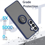 Custodia per telefono Q Shadow 1 Series in TPU + PC con anello, For Samsung Galaxy S26+ 5G, For Samsung Galaxy S26 Ultra 5G, For Samsung Galaxy S26 5G, For Samsung Galaxy S25 FE 5G
