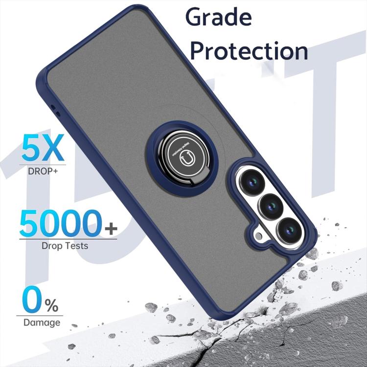 Custodia per telefono Q Shadow 1 Series in TPU + PC con anello, For Samsung Galaxy S26+ 5G, For Samsung Galaxy S26 Ultra 5G, For Samsung Galaxy S26 5G, For Samsung Galaxy S25 FE 5G