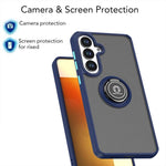 Custodia per telefono Q Shadow 1 Series in TPU + PC con anello, For Samsung Galaxy S26+ 5G, For Samsung Galaxy S26 Ultra 5G, For Samsung Galaxy S26 5G, For Samsung Galaxy S25 FE 5G
