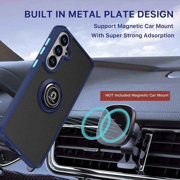 Custodia per telefono Q Shadow 1 Series in TPU + PC con anello, For Samsung Galaxy S26+ 5G, For Samsung Galaxy S26 Ultra 5G, For Samsung Galaxy S26 5G, For Samsung Galaxy S25 FE 5G