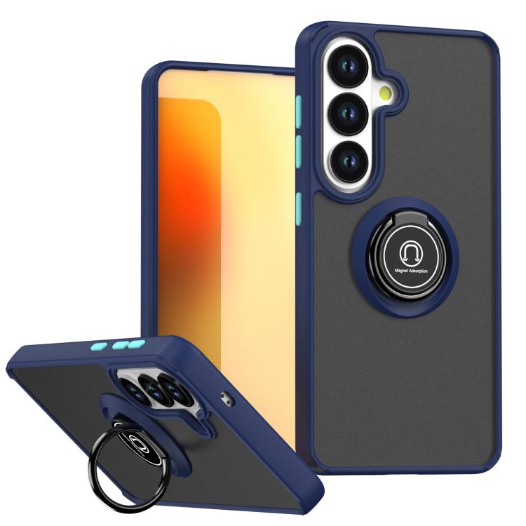 Custodia per telefono Q Shadow 1 Series in TPU + PC con anello, For Samsung Galaxy S26+ 5G, For Samsung Galaxy S26 Ultra 5G, For Samsung Galaxy S26 5G, For Samsung Galaxy S25 FE 5G