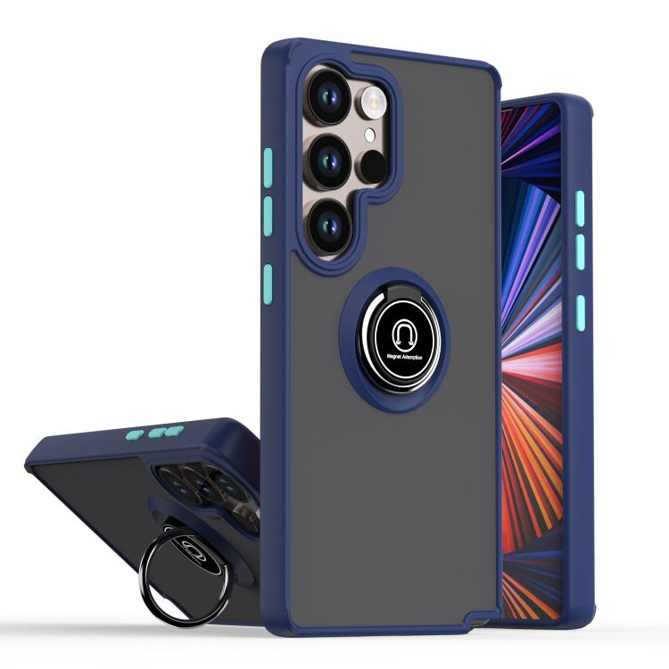Custodia per telefono Q Shadow 1 Series in TPU + PC con anello, For Samsung Galaxy S26+ 5G, For Samsung Galaxy S26 Ultra 5G, For Samsung Galaxy S26 5G, For Samsung Galaxy S25 FE 5G
