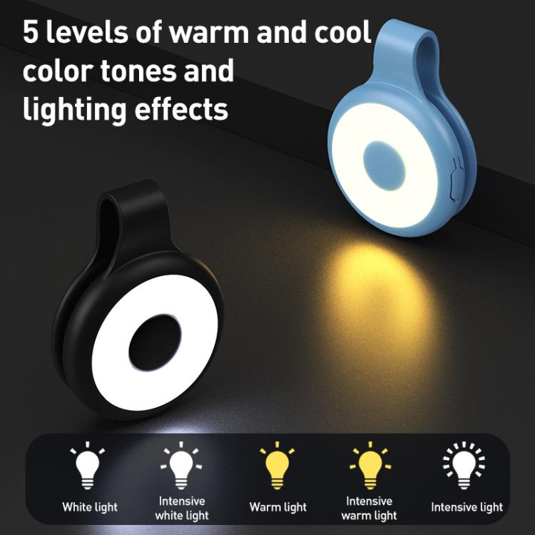 Clip LED magnetica portatile con 5 livelli luminosità