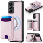 Custodia per telefono in pelle JEEHOOD J10 con porta carte a ribalta, MagSafe Split RFID., For Samsung Galaxy A35 5G, For Samsung Galaxy A24 4G, For Samsung Galaxy A34 5G, For Samsung Galaxy A54 5G