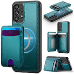 Custodia per telefono in pelle JEEHOOD J10 con porta carte a ribalta, MagSafe Split RFID., For Samsung Galaxy A13 5G / 4G / A04s, For Samsung Galaxy A53 5G, For Samsung Galaxy A33 5G, For Samsung Galaxy A52 5G / 4G / A52s 5G