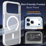 Custodia magnetica per telefono XDcase con cornice in metallo effetto pelle e lente in metallo., For iPhone 17 Pro Max, For iPhone 17 Pro, For iPhone 17