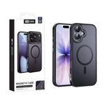 Custodia magnetica per telefono XDcase con cornice in metallo effetto pelle e lente in metallo., For iPhone 17 Pro Max, For iPhone 17 Pro, For iPhone 17
