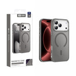 Custodia magnetica per telefono XDcase con cornice in metallo effetto pelle e lente in metallo., For iPhone 18, For iPhone 18 Pro, For iPhone 18 Pro Max, For iPhone 17 Pro Max