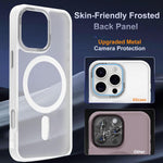 Custodia magnetica per telefono XDcase con cornice in metallo effetto pelle e lente in metallo., For iPhone 16 Pro Max, For iPhone 16 Pro, For iPhone 15 Pro Max, For iPhone 15 Pro