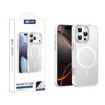 Custodia magnetica per telefono XDcase con cornice in metallo effetto pelle e lente in metallo., For iPhone 16 Pro Max, For iPhone 16 Pro, For iPhone 15 Pro Max, For iPhone 15 Pro