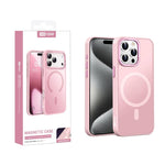Custodia magnetica per telefono XDcase con cornice in metallo effetto pelle e lente in metallo., For iPhone 16 Pro Max, For iPhone 16 Pro, For iPhone 15 Pro Max, For iPhone 15 Pro