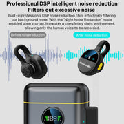 Microfono lavalier wireless Q28 con cancellazione rumore
