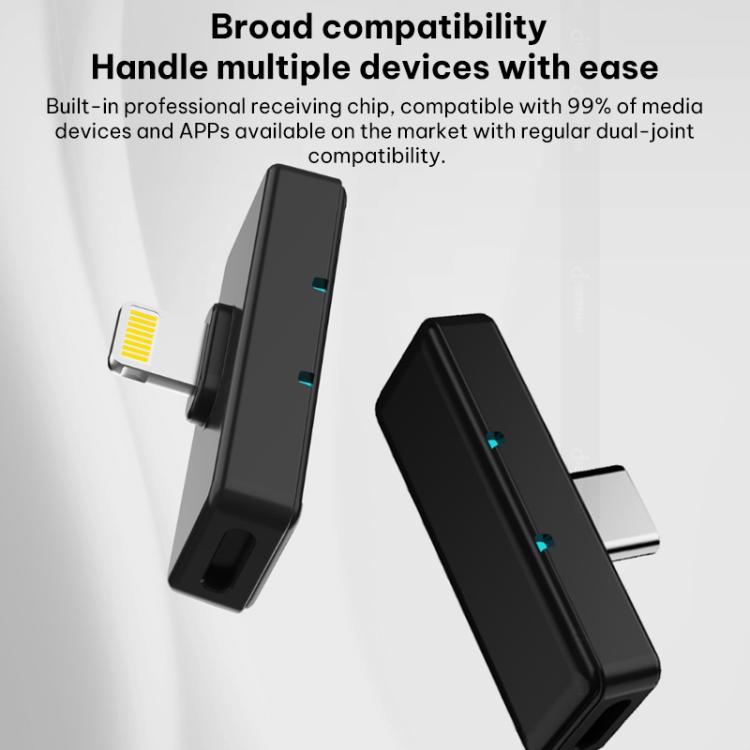 Microfono lavalier wireless Q28 con cancellazione rumore