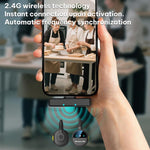 Microfono lavalier wireless Q28 con cancellazione rumore