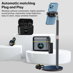 Microfono lavalier wireless Q28 con cancellazione rumore