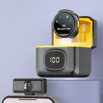 Microfono lavalier wireless J6 con custodia di ricarica