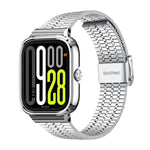 Cinturino per orologio in acciaio inossidabile con fibbia integrata a sette perline e montatura in metallo., For Redmi Watch 5 / Watch 4