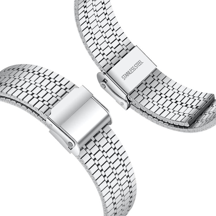 Cinturino per orologio in acciaio inossidabile con fibbia integrata a sette perline e montatura in metallo., For Redmi Watch 5 / Watch 4