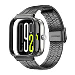 Cinturino per orologio in acciaio inossidabile con fibbia integrata a sette perline e montatura in metallo., For Redmi Watch 5 / Watch 4