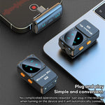 Microfono lavalier wireless Q12 Type-C 2 in 1