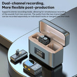 Microfono lavalier wireless Q12 Type-C 2 in 1