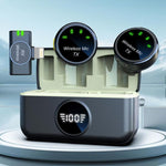 Microfono wireless mini S5 2 in 1 con clip magnetica
