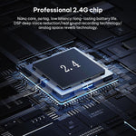 Microfono wireless mini S5 2 in 1 con clip magnetica