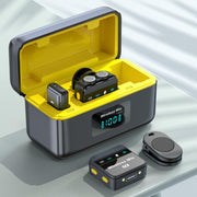 Microfono lavalier wireless Q9 2 in 1 con Type-C e 8 Pin
